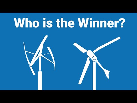 Comparing Horizontal and Vertical Wind Turbines for Energy Use