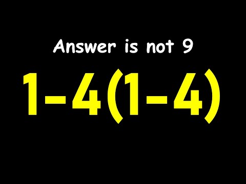 Mathematical Order of Operations in Scientific Problem Solving