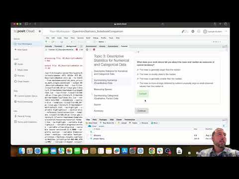 Statistics in Science: Engaging with OpenIntro Resources