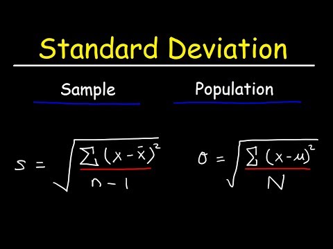 Population Standard Deviation in Scientific Research and Data