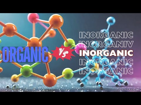 Bridging the Gap Between Inorganic and Organic Chemistry