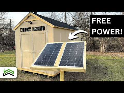 Harnessing Solar Power for Your Shed: A Green Solution