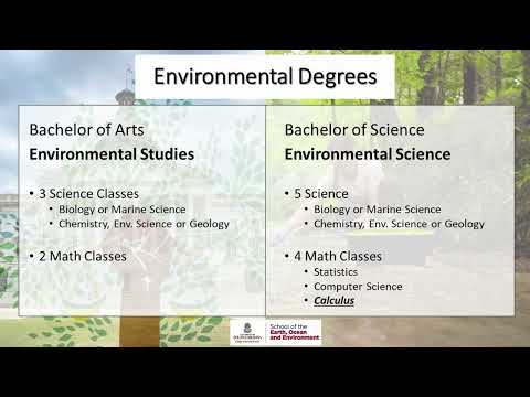 Engaging Students in Environmental Science Majors and Outreach
