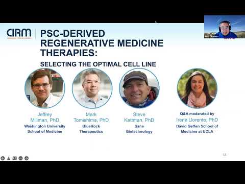 Advances in iPSC Cell Lines for Regenerative Medicine