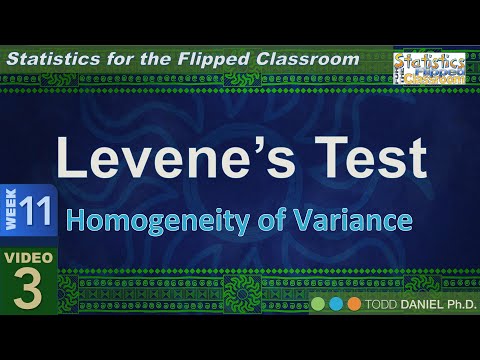 Levene's Test in SPSS for Assuring Data Homogeneity