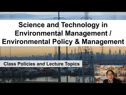 Science and Policy in Environmental Management Practices