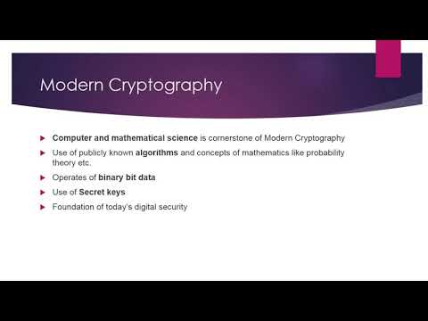 Foundations of Cryptography in Modern Science and Society