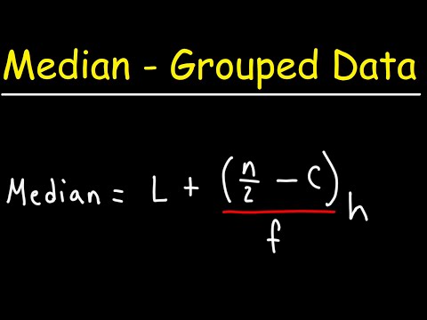 Calculating the Median for Grouped Data in Scientific Research