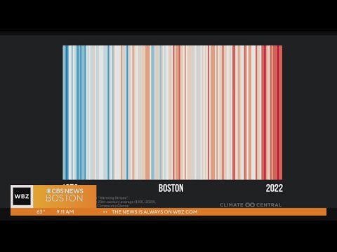 Climate Stripes: Visualizing Global Warming Impacts