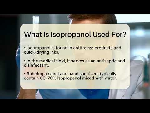 Isopropanol Molecular Structure and Its Scientific Importance