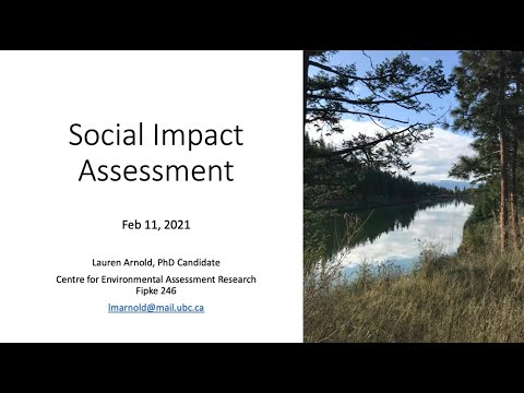 Evaluating Environmental and Social Impacts in Science