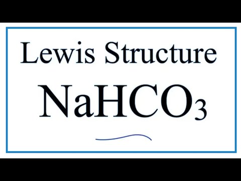 Molecular Structure of Sodium Bicarbonate in Chemistry